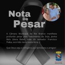 NOTA DE PESAR