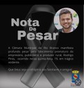 NOTA DE PESAR