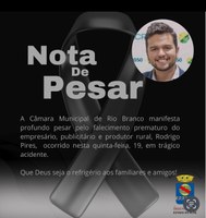 NOTA DE PESAR