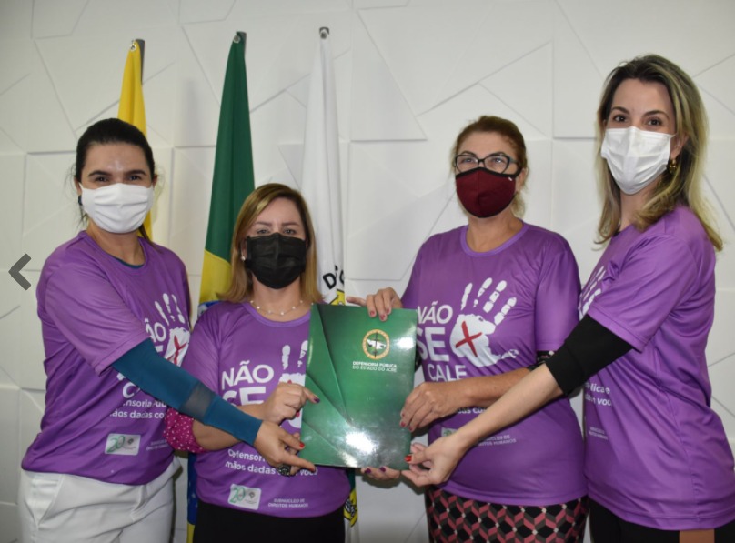 Reunião entre Defensoria e vereadora Lene Petecão define ações de apoio a mulheres vítimas de violência