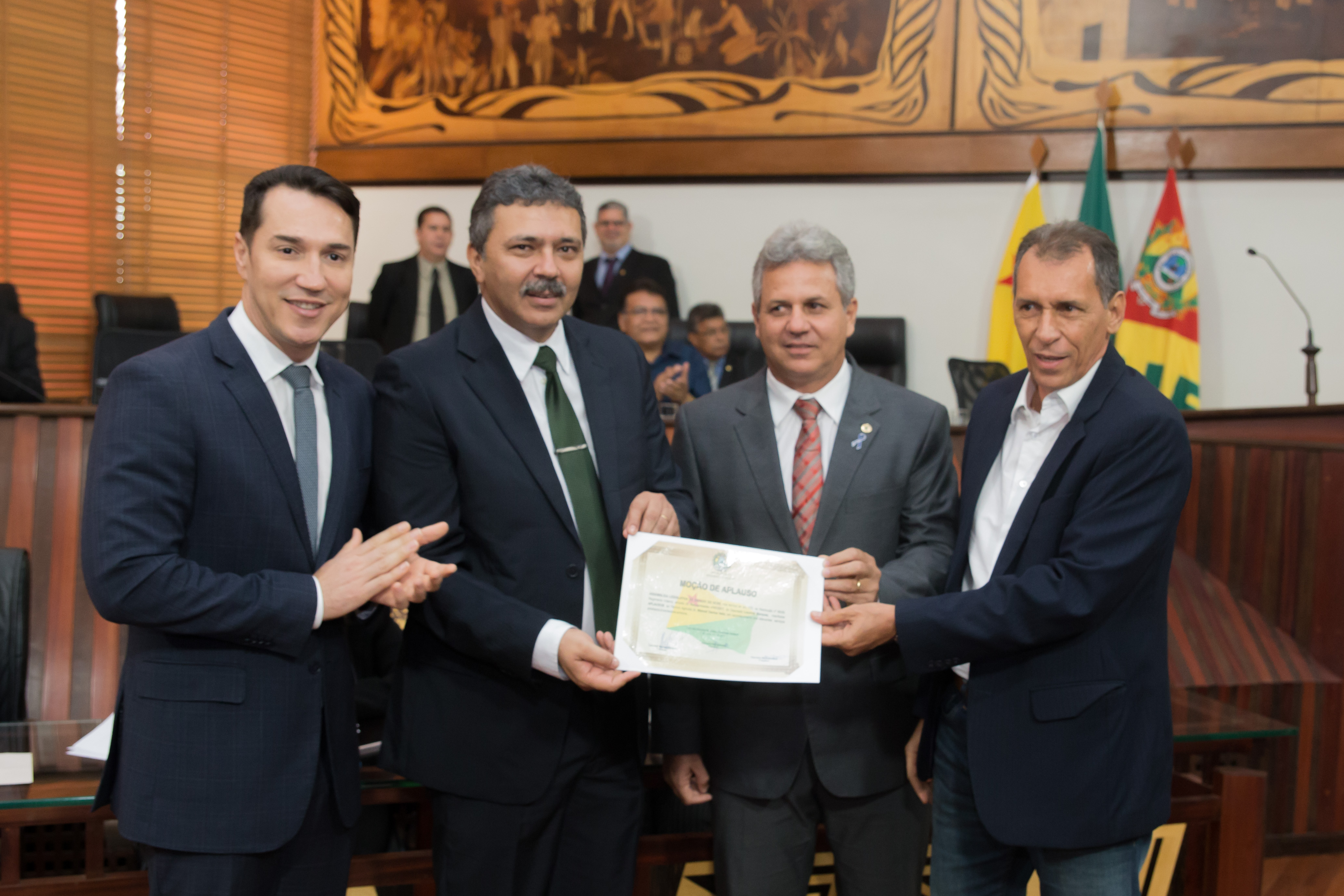 Vereador Dankar é homenageado na Aleac em alusão ao Dia do Técnico Agrícola